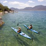 Kayakken bij Mumbo Island