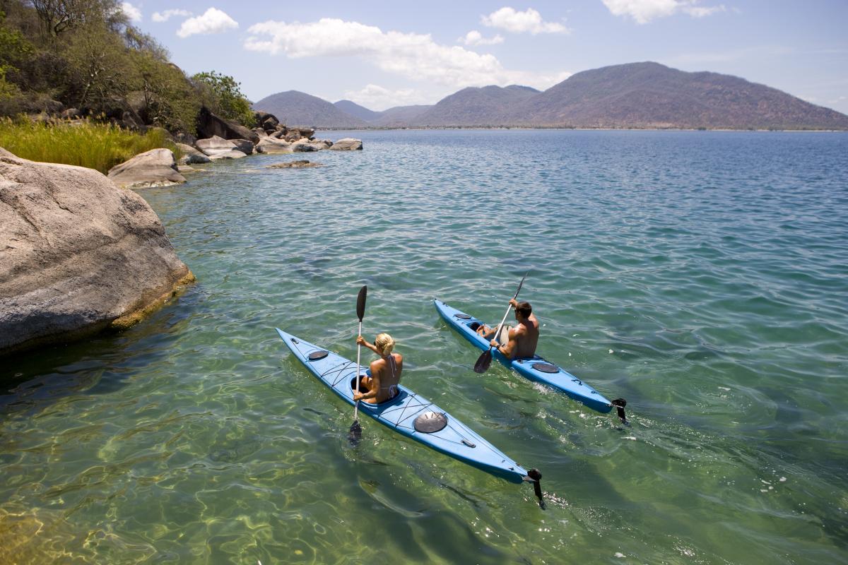 Kayakken bij Mumbo Island