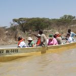 Boottocht op het Baringo meer