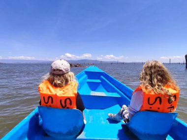 Boottocht op het Lake Naivasha meer