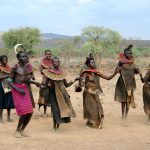 Pokot stam in Kenia