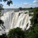 De Victoria Falls in Zambia