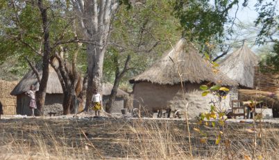 Zambia lokaal dorp Zambia lokaal dorp