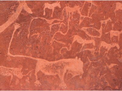 Rotstekeningen bij Twyfelfontein