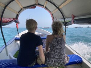 Boot naar Prison Island Zanzibar