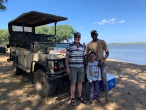 Op safari in Zambia